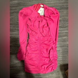 100% authentic Ronny Kobo pink mini party dress BNWT